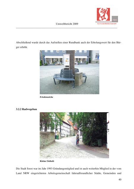 Umweltbericht 2009 - Soest