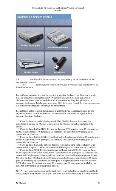 IT Essentials: PC Hardware and Software Version 4.0 Spanish Capítulo 1