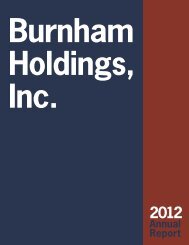 Burnham Holdings, Inc.