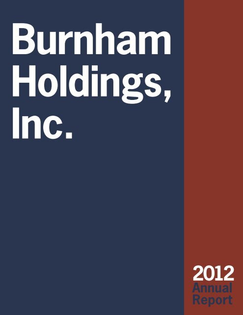 Burnham Holdings, Inc.