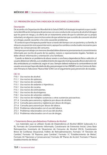 CATÁLOGO UNIVERSAL DE SERVICIOS DE SALUD (CAUSES)2010