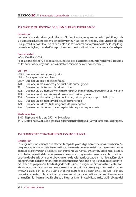 CATÁLOGO UNIVERSAL DE SERVICIOS DE SALUD (CAUSES)2010