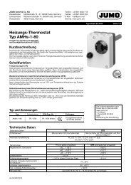 Heizungs-Thermostat Typ AMHs-1-80