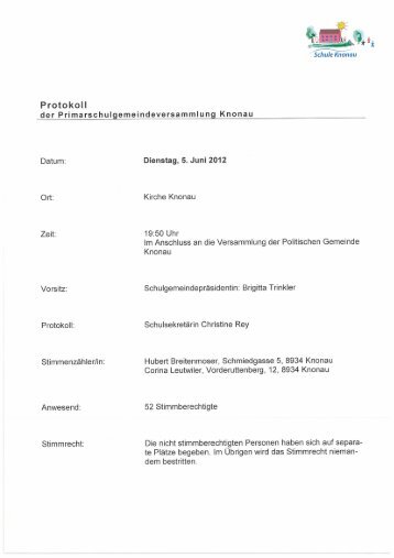 Primarschule [PDF, 1.00 MB] - Gemeinde Knonau