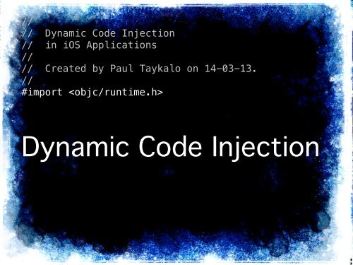 dynamic-code-injection