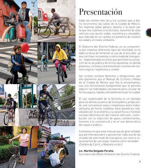 MANUAL DEL CICLISTA URBANO