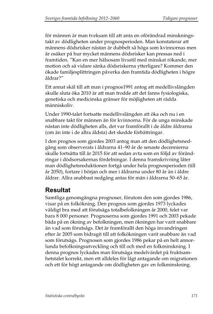 Sveriges framtida befolkning 2012–2060