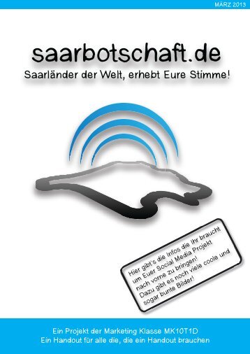 Saarbotschaft Handout