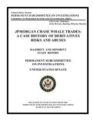 JPMORGAN CHASE WHALE TRADES: A CASE HISTORY OF DERIVATIVES RISKS AND ABUSES