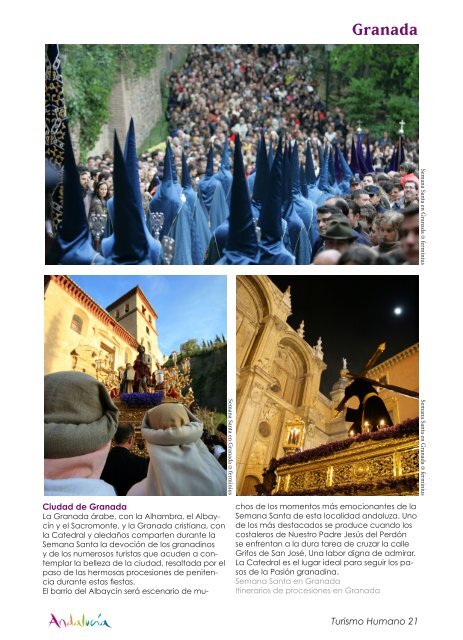 Turismo Humano nº 6. Semana Santa en Andalucía