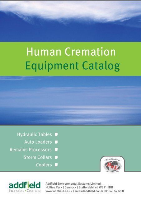 Addfield Human Cremation Brochure