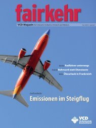 Emissionen im Steigflug