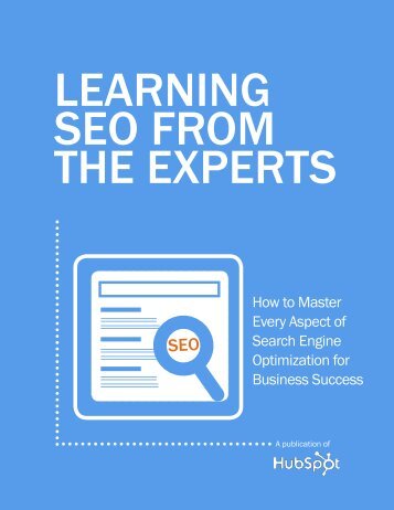 LEARNING SEO FROM THE EXPERTS