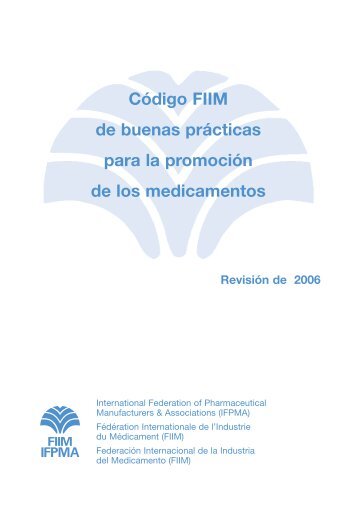 Código FIIM de buenas prácticas para la promoción de los medicamentos