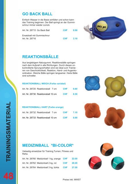 KATALOG 2012.indd - Joseph Tennisplatzbau AG