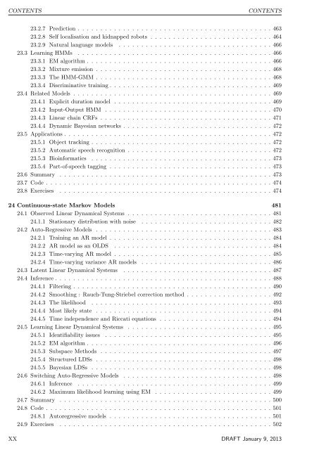 Bayesian Reasoning and Machine Learning