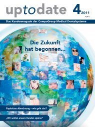 upto Das Kundenmagazin der CompuGroup Medical - CompuDENT