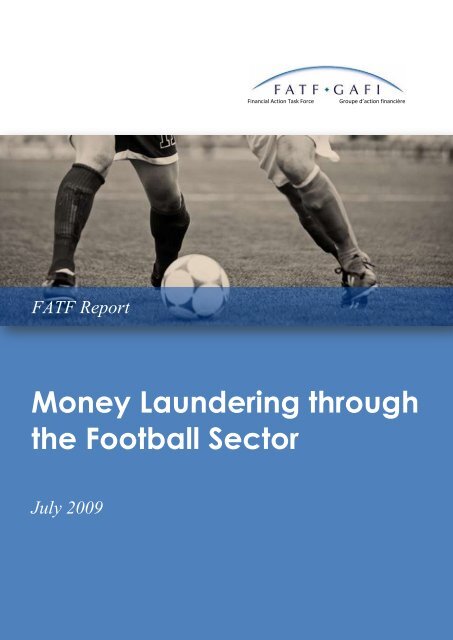Money Laundering through the Football Sector
