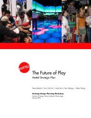 The Future of Play