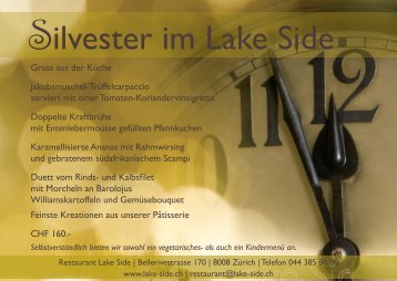 Silvester im Lake Side