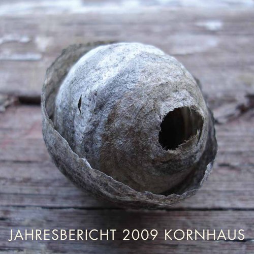 JAHRESBERICHT 2009 KORNHAUS - Kornhaus Vogelsang