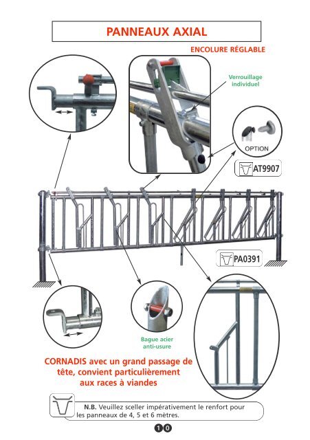 panneaux axial - agrotechnic