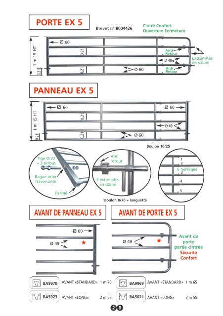 panneaux axial - agrotechnic