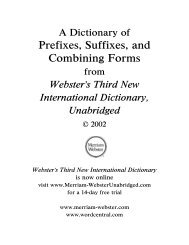 Prefixes, Suffixes, and Combining Forms - Department of Education ...