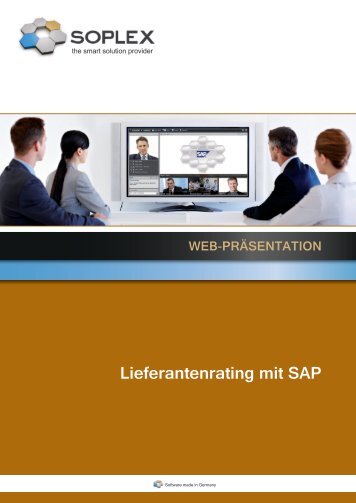 Lieferantenrating mit SAP - Soplex Consult GmbH