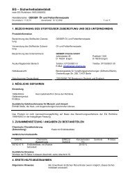 EG – Sicherheitsdatenblatt - Geiger Chemie GmbH