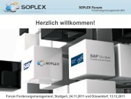Herzlich willkommen! - Soplex Consult GmbH