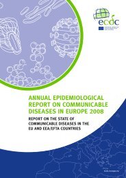 Annual Epidemiological Report on Communicable ... - ECDC - Europa