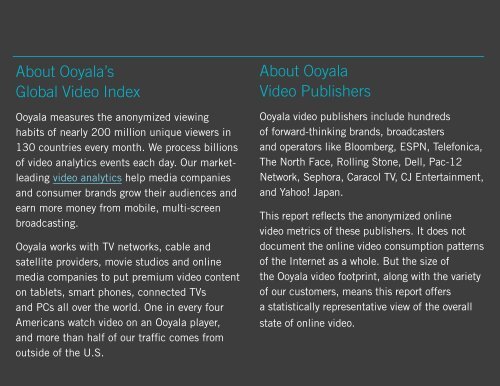 Ooyala Global Video Index: 2012 Year in Review