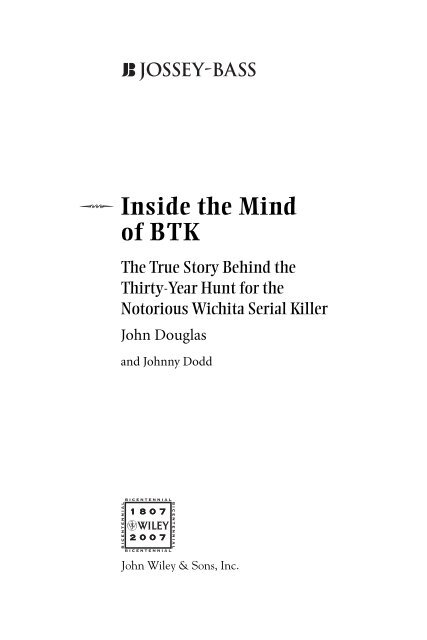 Inside the Mind of BTK