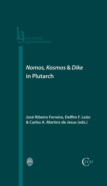 Nomos, Kosmos & Dike in Plutarch - Universidade de Coimbra