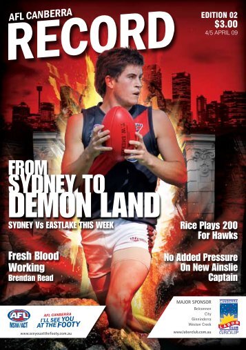 DEMON LAND - AFL Canberra