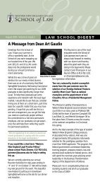 A Message from Dean Art Gaudio - Western New England University