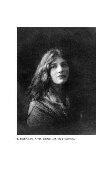 4. Iseult Gonne, c 1918, courtesy Christina Bridgewater.
