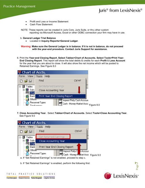 Download Juris Year End Checklist PDF - Support - LexisNexis