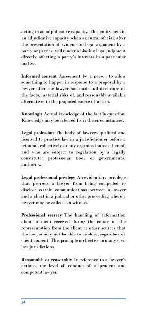 IBA International Principles on Conduct for the Legal Profession