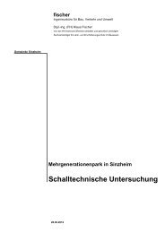 Schalltechnische Untersuchung - Gemeinde Sinzheim