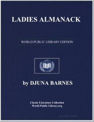 LADIES ALMANACK - World eBook Library - World Public Library