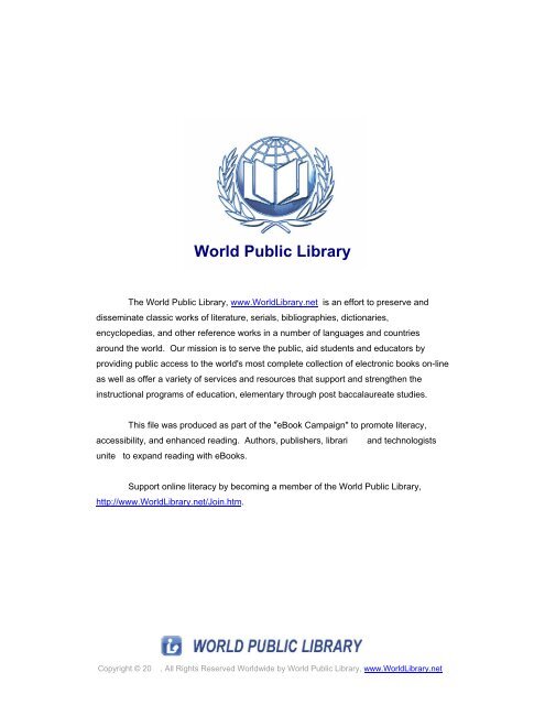 THE FOOL ERRANT - World eBook Library - World Public Library