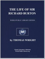 the life of sir richard burton - World eBook Library - World Public ...