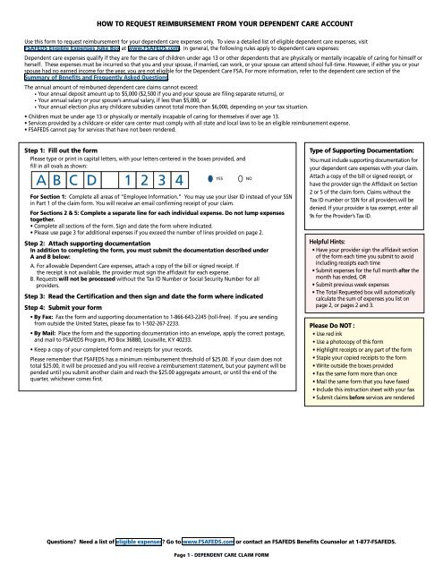 fsafeds-dependent-care-fsa-claim-form