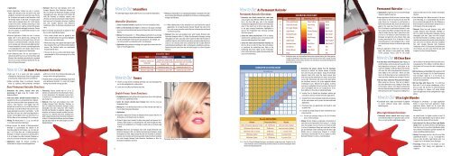 Scruples Blazing Formulation Chart