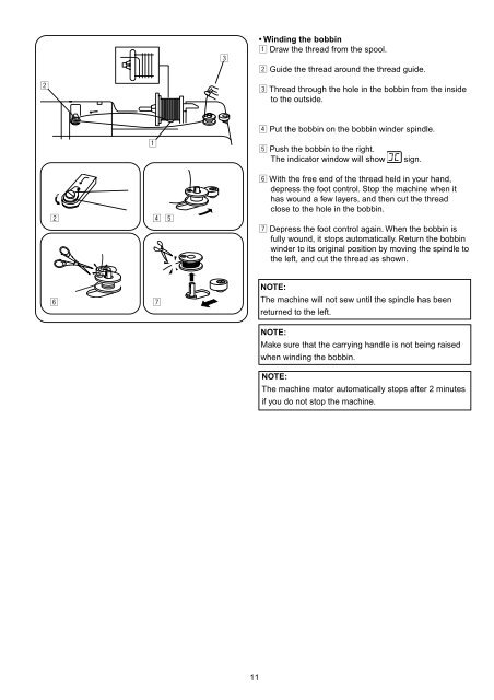 Download Manual - Janome