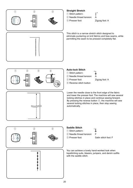 Download Manual - Janome