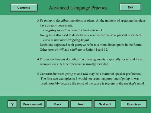 Advanced Language Practice