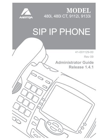 IP Phone Admin Guide.book - Testlab - Interactive Intelligence